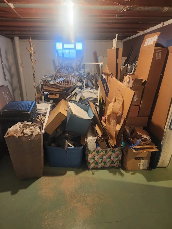 Roll-off dumpster container at job site for Construction Dumpster Rental in Upper Nazareth